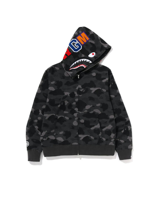 Bape "Black" camo zip up