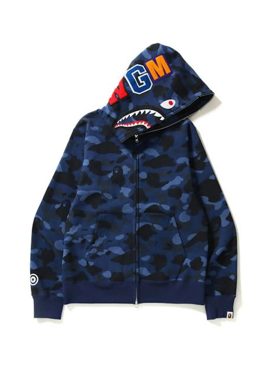 Bape "Dark Blue" Zip up