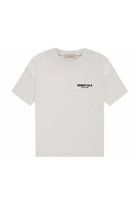 Essentials light oat tee