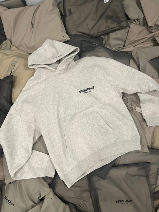 essential “Light oatmeal” hoodie