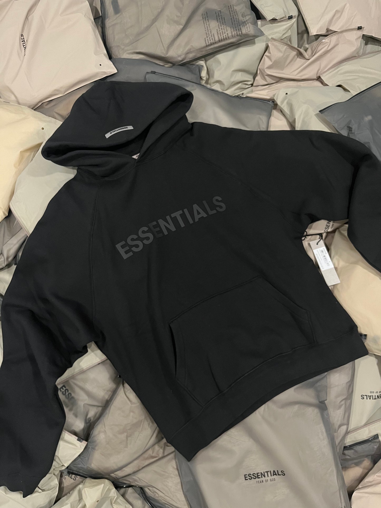 essential “Black” hoodie