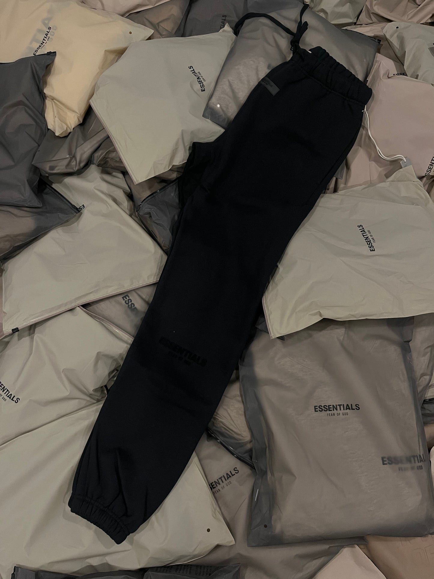 essential “Black” joggers