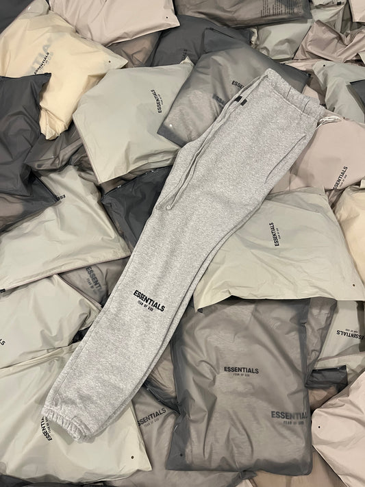 essential “Dark oatmeal” joggers